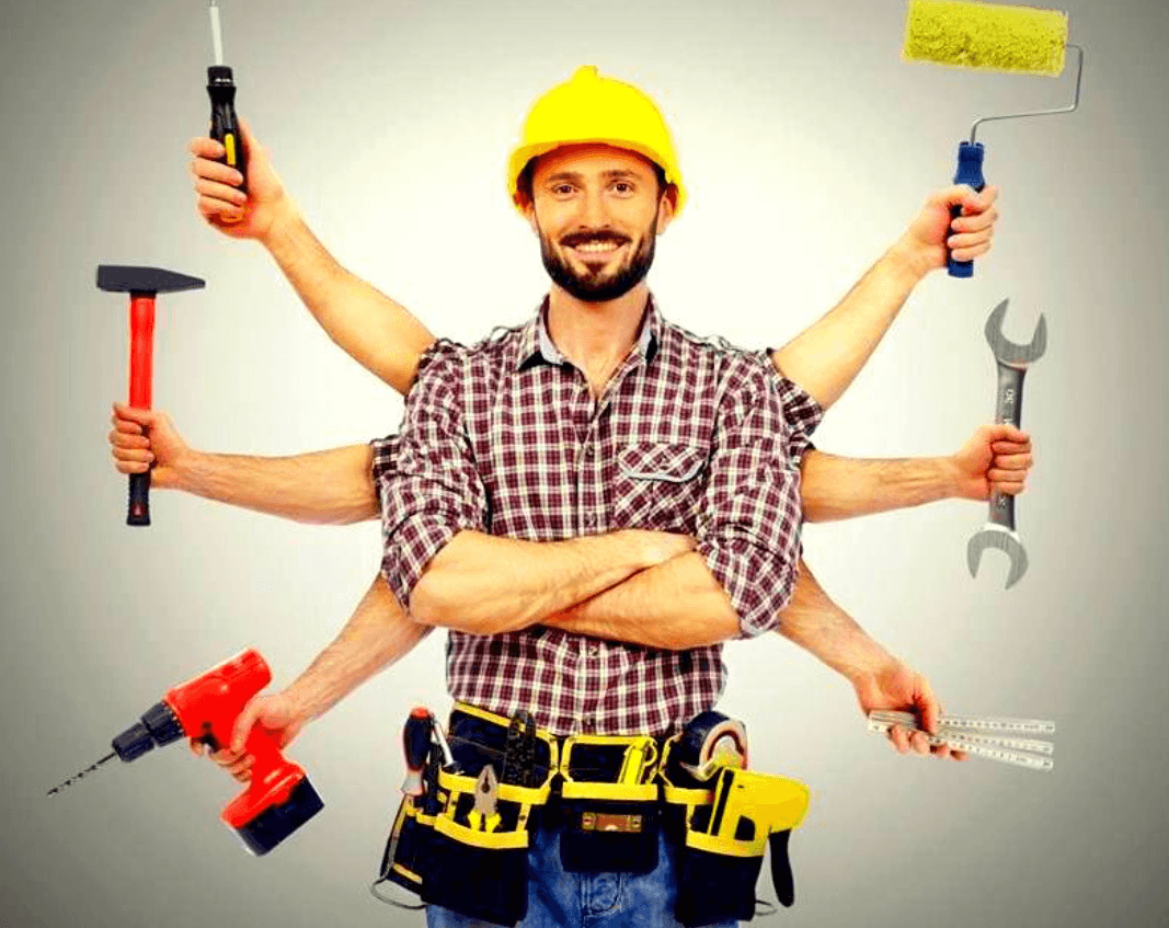 Handyman working
